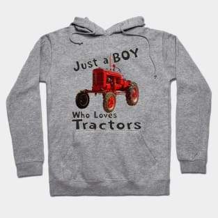 Just a boy who loves tractors Hoodie